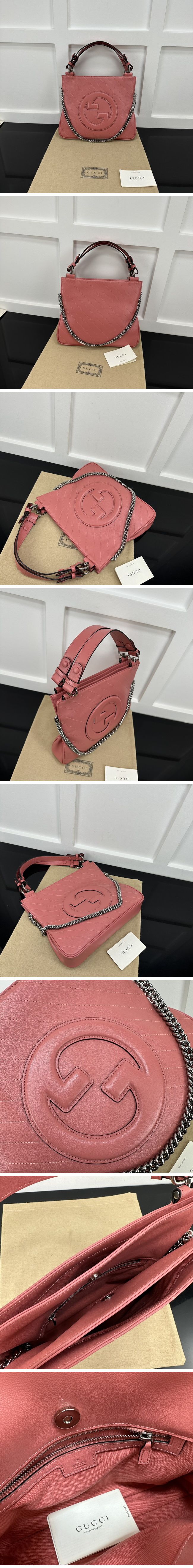 Gucci Blondie Shoulder Bag グッチ ブロンド ショルダーバッグ ピンク