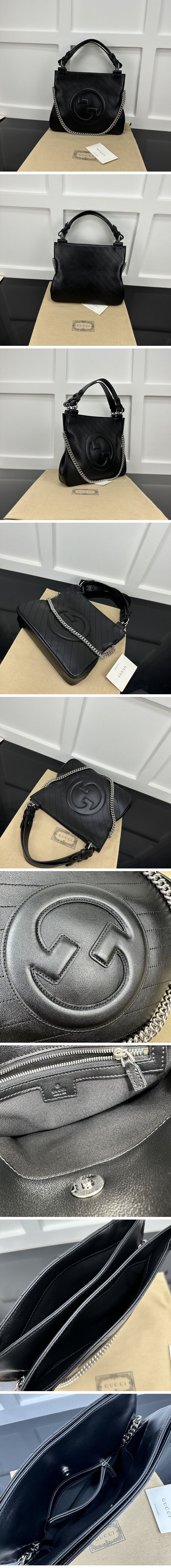 Gucci Blondie Shoulder Bag グッチ ブロンド ショルダーバッグ ブラック