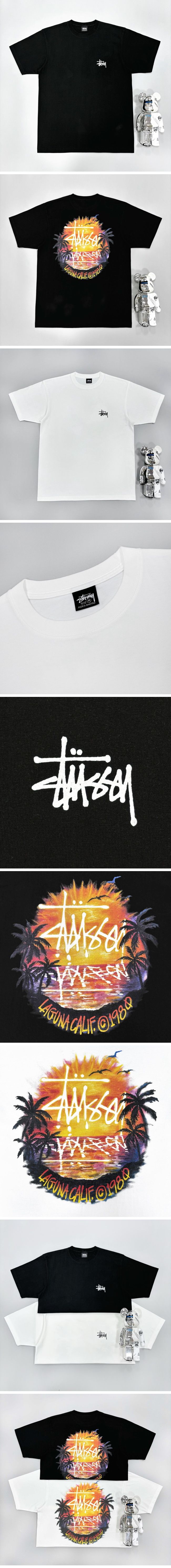 Stussy 24SS Sunset Design Tee ステューシー 24SS サンセット デザイン Tシャツ