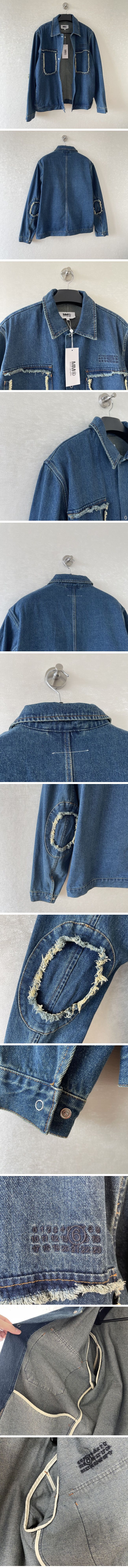 Maison Margiela MM6 Distressed Denim jacket メイソン マルジェラ MM6 ディストレス デニム ジャケット