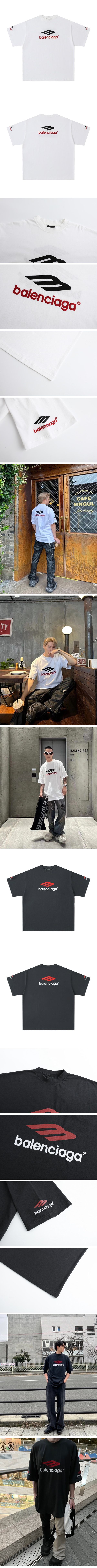 Balenciaga 3B Sports Icon Tee バレンシアガ 3B スポーツ アイコン Ｔシャツ