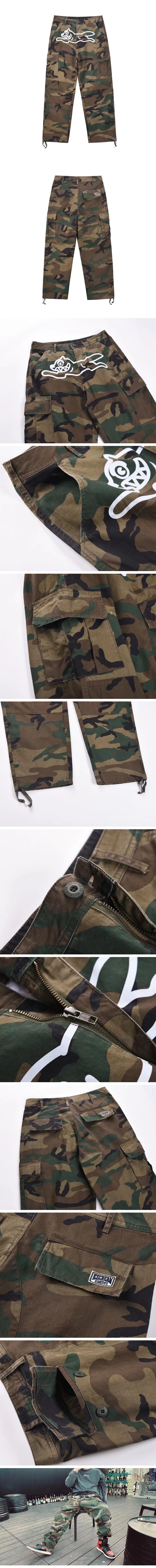 Icecream Running Dog Camo Cargo Pants アイスクリーム ランニングドッグ 迷彩 カーゴパンツ