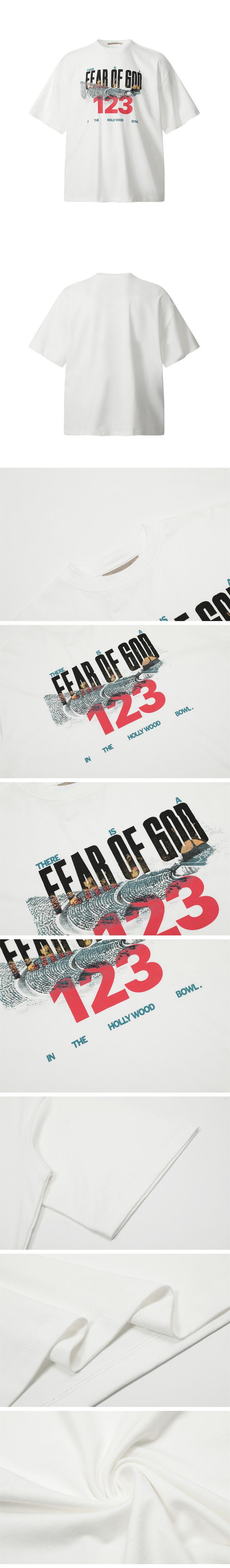 Fear of God x RRR123 In The Holly Wood Bowl Tee フィアオブゴッド x アールアールアール123 イン ザ ホーリー ワールド ボウル Tシャツ