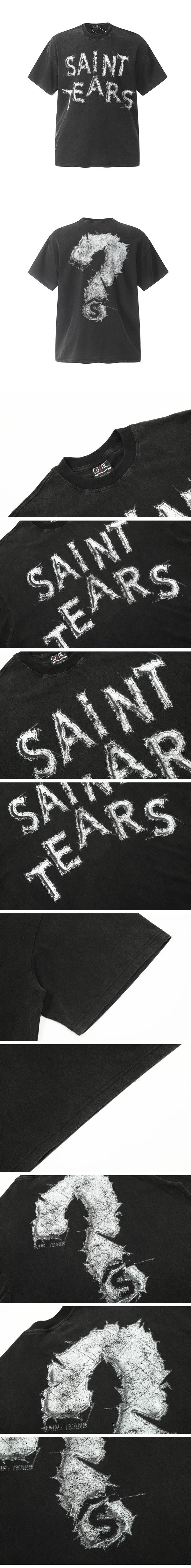 SAINT Mxxxxxx x Denim Tears Question Design Tee セイントマイケル デニムティアーズ クエッション デザイン Tシャツ