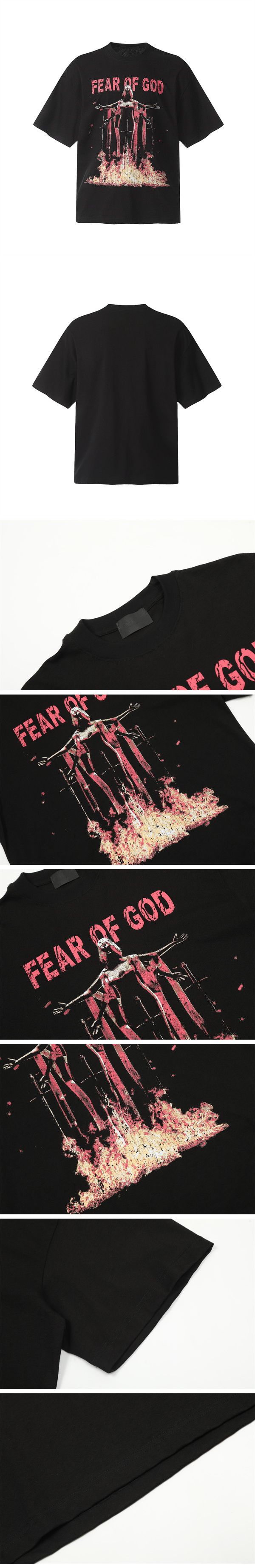 Fear of God Fire Design Tee フィアオブゴッド ファイア デザイン Tシャツ