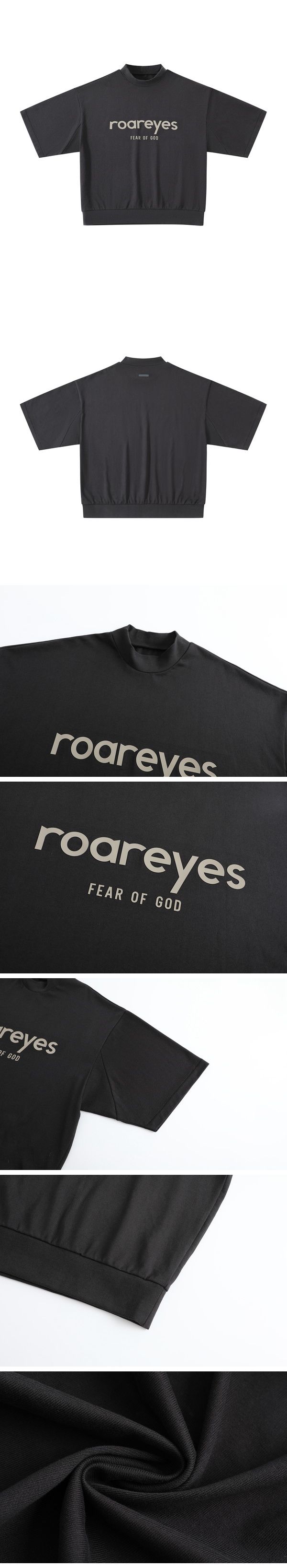 Fear of God Roareyes Black Tee フィアオブゴッド ロアレーズ ブラック Tシャツ