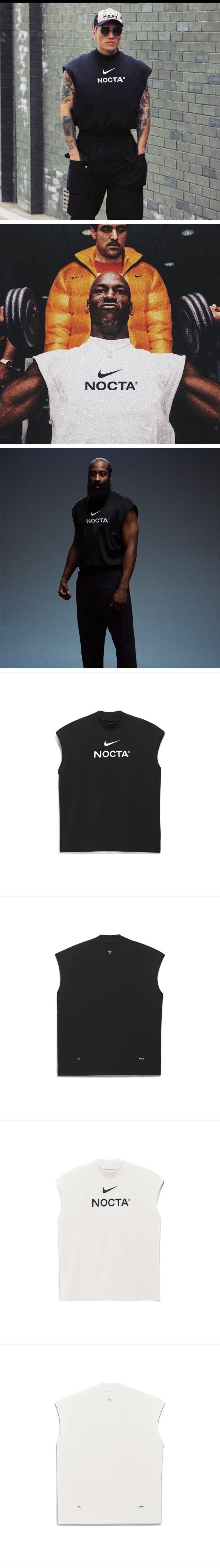 Nike x NOCTA Nrg Sleeve Less Tee ナイキ x ノクタ エナジー ノースリーブ Tシャツ