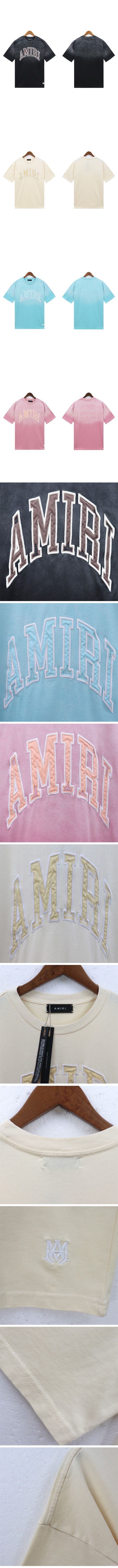 Amiri Pale Color Tee アミリ ペルカラー Tシャツ