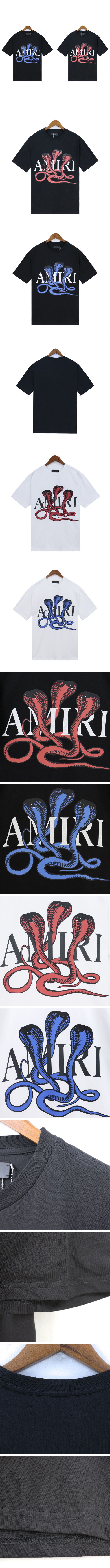 Amiri Snake Print Tee アミリ スネーク プリント Tシャツ