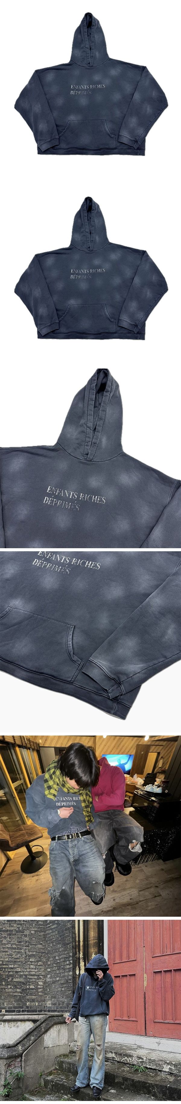 Enfants Riches Deprimes Sun-Faded Classic Logo Hoodie アンファン リッシュ デプリメ サンフェイデッド クラシックロゴ パーカー