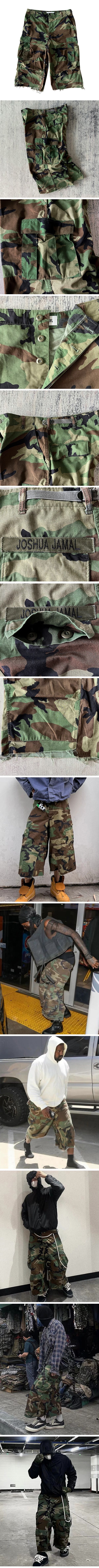 Enfants Riches Deprimes Camo Cotton Shorts アンファン リッシュ デプリメ 迷彩 ハーフパンツ