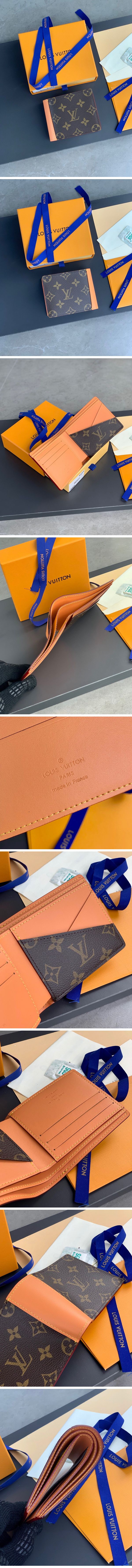 Louis Vuitton Monogram Porte Feuille Multiple Wallet ルイ ヴィトン モノグラム ミュルティプルウォレット 二つ折り財布