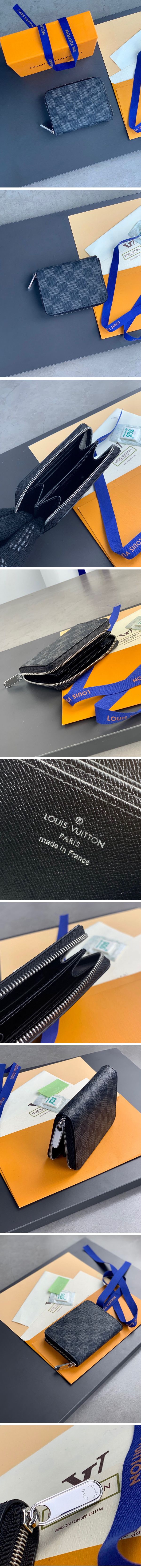 Louis Vuitton Zippy Coin Perth Damier Black ルイ・ヴィトン ジッピー･コイン パース ダミエ ブラック