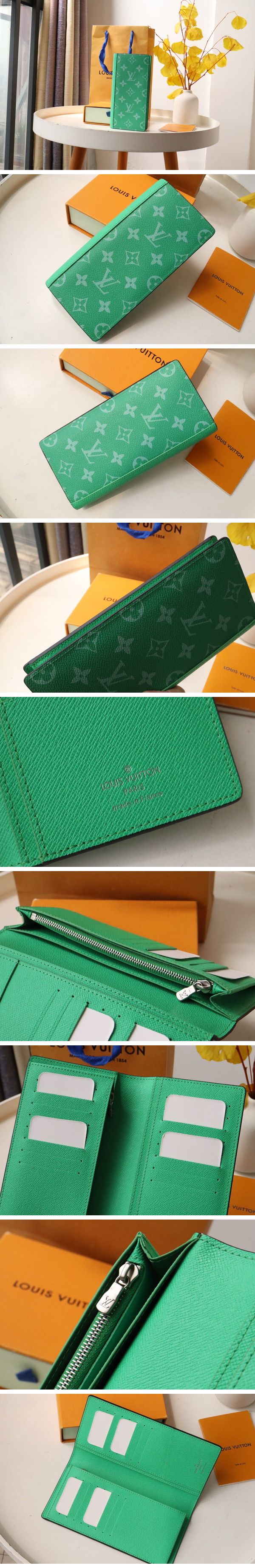 Louis Vuitton Monogram Braza Wallet Vert ルイヴィトン モノグラム ブラザ ウォレット ヴェール