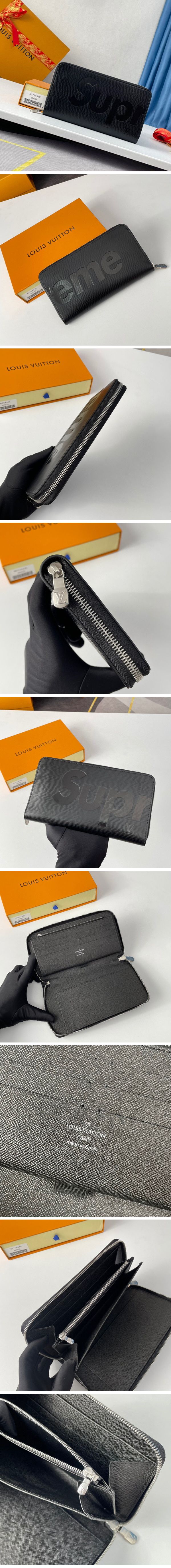 Louis Vuitton x Supreme Zippy Organizer Epi Black ルイ ヴィトン × シュプリーム ジッピーオーガナイザー エピ ブラック