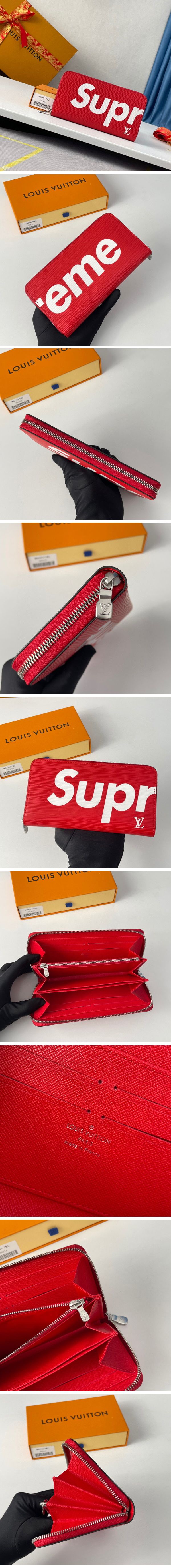 Louis Vuitton x Supreme Zippy Wallet Epi Red ルイ ヴィトン × シュプリーム ジッピーウォレット エピ レッド