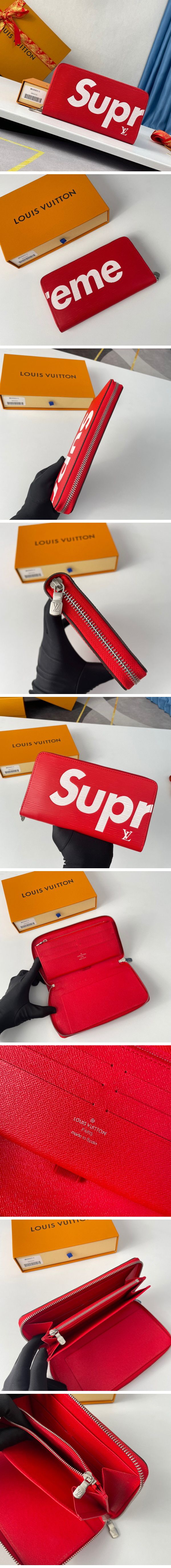 Louis Vuitton x Supreme Zippy Organizer Epi Red ルイ ヴィトン × シュプリーム ジッピーオーガナイザー エピ レッド