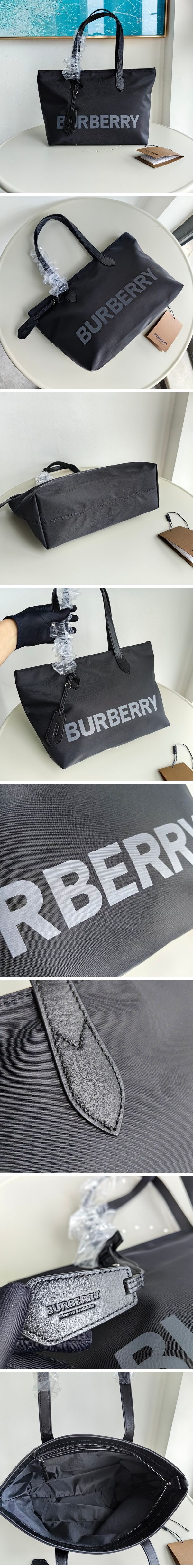 Burberry Big Logo Tote Bag Black バーバリー ビッグロゴ トートバッグ ブラック