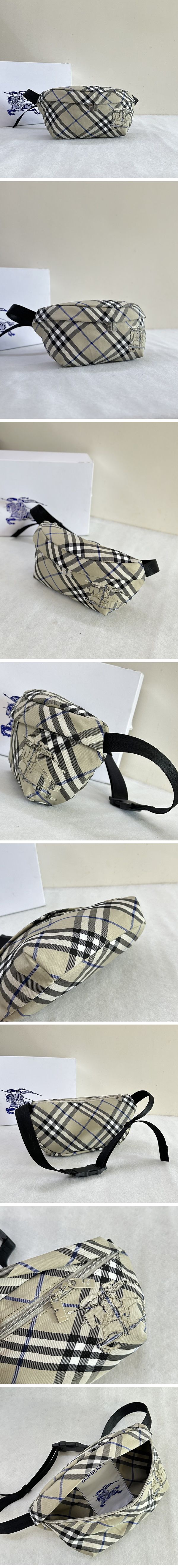 Burberry Check Belt Bag Lichen バーバリーチェックベルトバッグ リッチェン