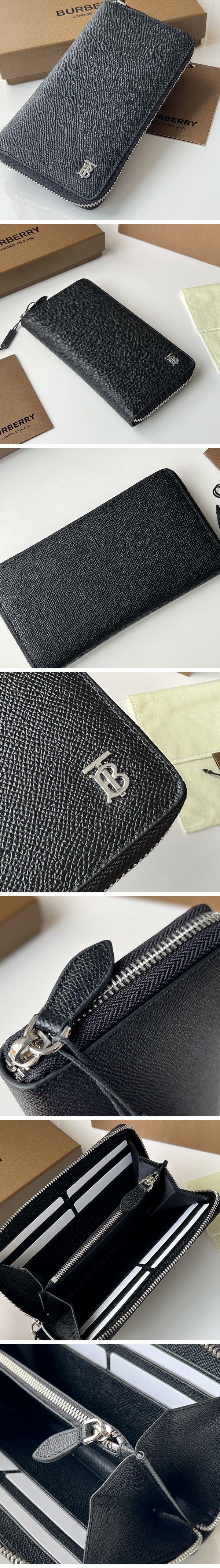 Burberry TB Logo Zip Wallet バーバリー TB ロゴ ジップ ウォレット 長財布