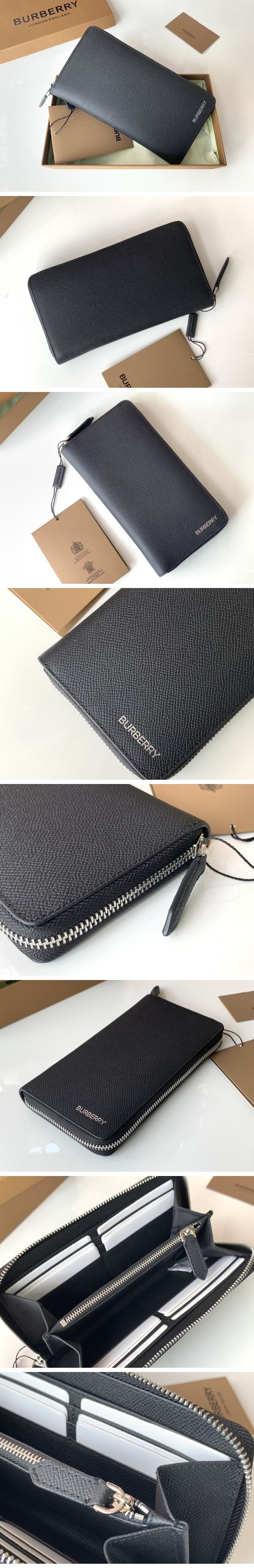 Burberry Signature Zip Wallet バーバリー シグネチャー ジップ ウォレット 長財布