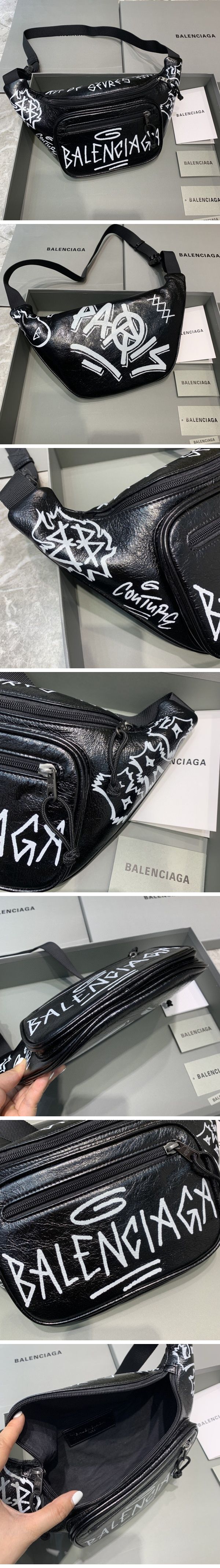 Balenciaga Graffiti Logo Body Bag バレンシアガ グラフィティー ロゴ ボディーバッグ