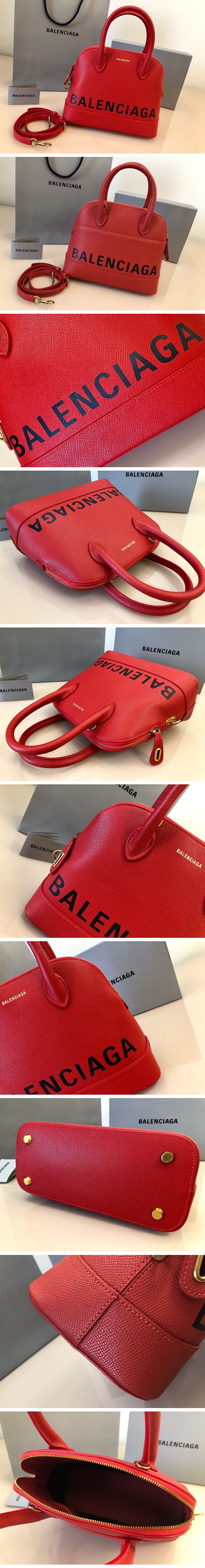 Balenciaga Ville Tote Bag バレンシアガ ヴィル トートバッグ レッド