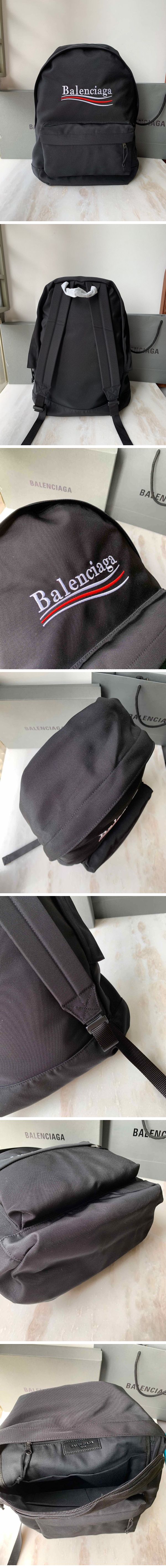 Balenciaga Political Logo Back Pack バレンシアガ ロゴ バックパック