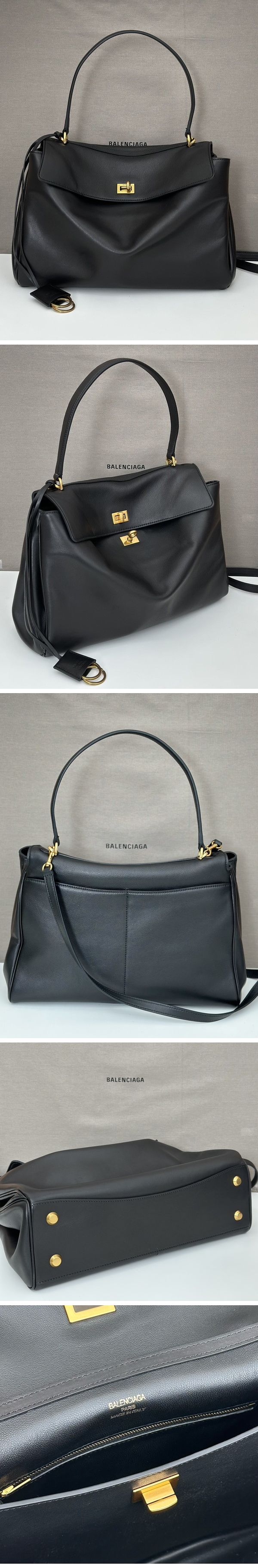 Balenciaga Rodeo Hand Bag バレンシアガ ロデオ ハンドバッグ ゴールドブラック