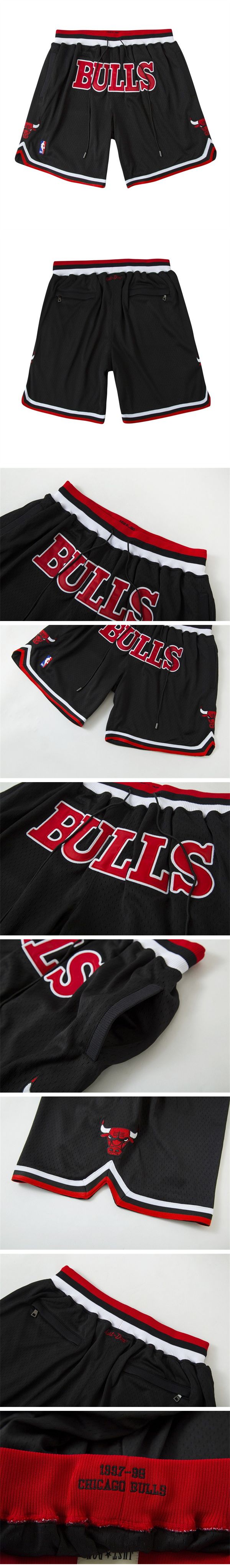 Just Don NBA Chicago Bulls Bascket Ball Shorts ジャスト ドン NBA シカゴ ブルズ バスケットボール ショーツ