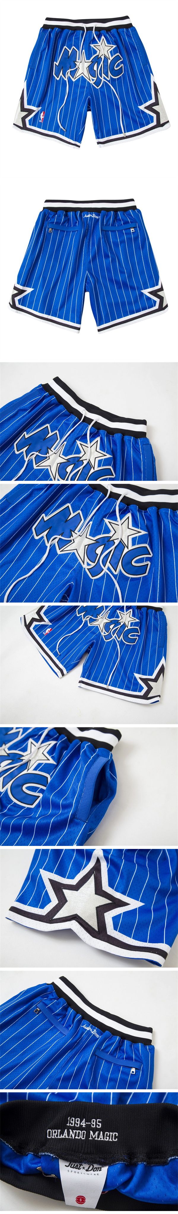 Just Don NBA Orlando Magic Bascket Ball Shorts ジャスト ドン NBA オーランド マジック バスケットボール ショーツ