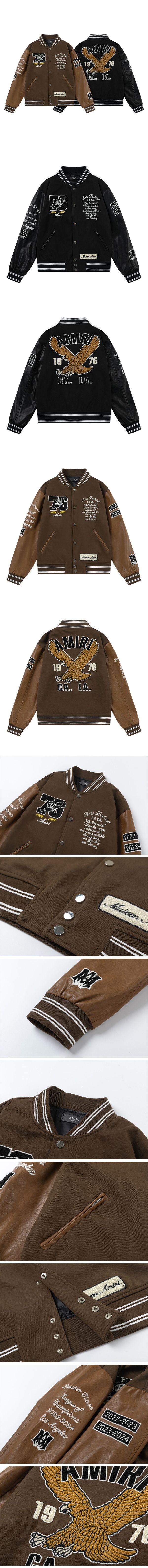 AMIRI Eagle Varsity Jacket アミリ イーグル バーシティ ジャケット