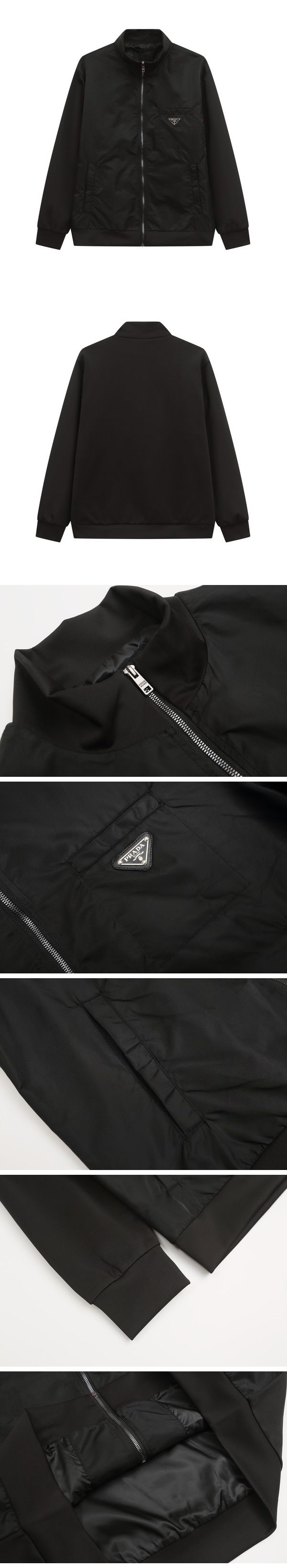 Prada Re-Nylon Zip-Up Jacket プラダ リナイロン ジップアップ ジャケット