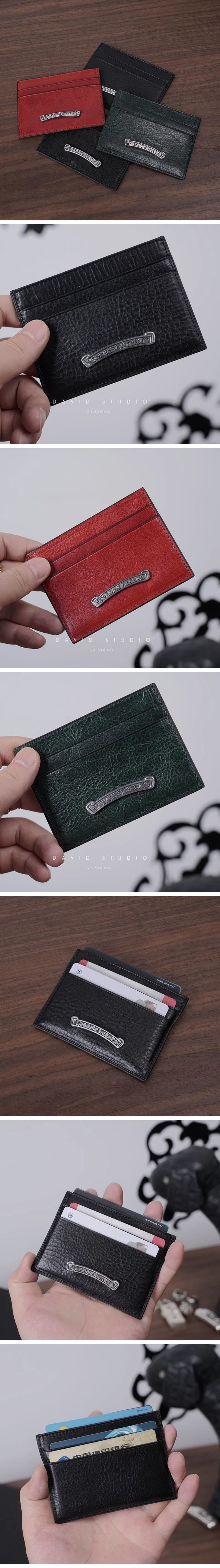 Chrome Hearts Scroll Label Card Case クロムハーツ スクロールラベルカードケース