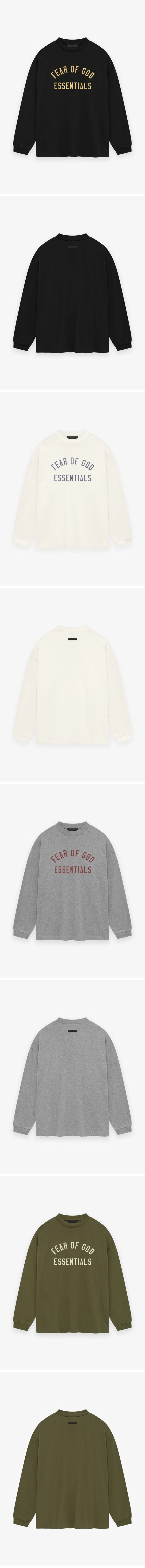 Fear of God Essentials 24FW Arc Logo L/S Tee フィアオブゴッド エッセンシャルズ アークロゴ ロンＴ