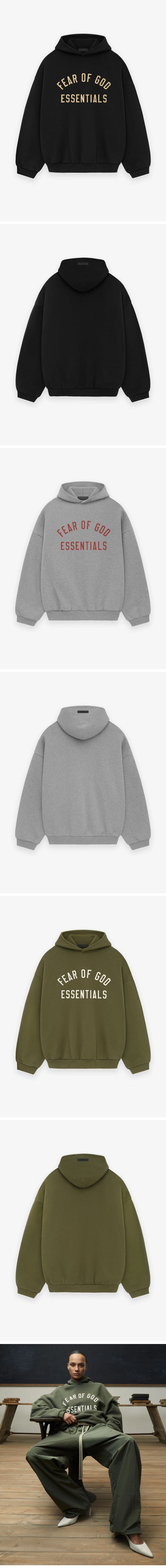 Fear of God Essentials 24FW Arc Logo Hoodie フィアオブゴッド エッセンシャルズ アークロゴ パーカー