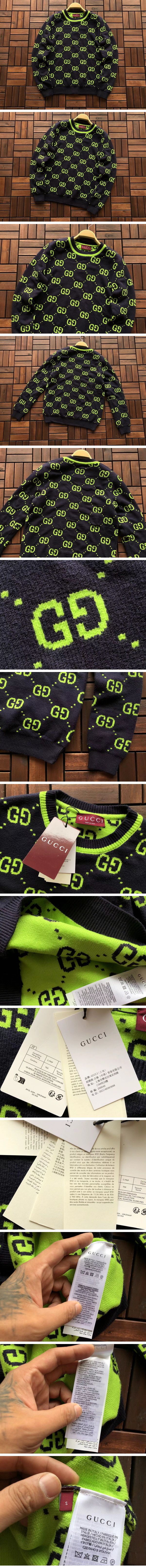 Gucci GG Intarsia Knit グッチ GG インターシャ ニット