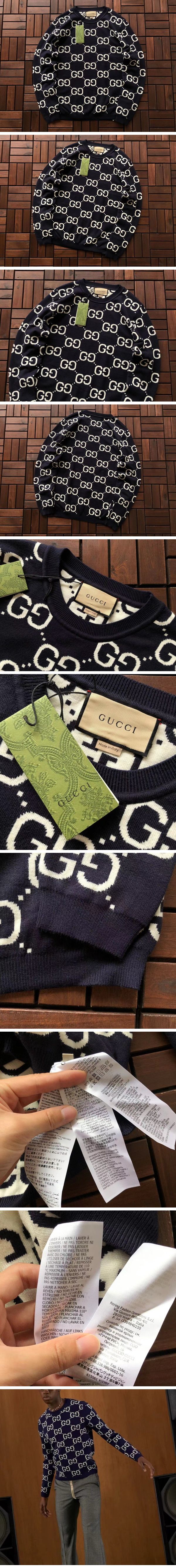 Gucci GG Black Knit グッチ GG ブラック ニット