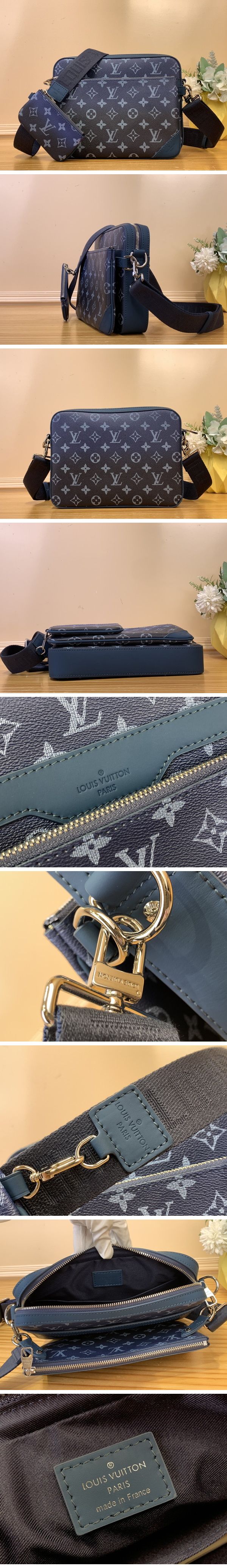 Louis Vuitton Torio Monogram Messenger Shoulder Bag M11592 ルイヴィトン トリオ モノグラム メッセンジャー ショルダーバッグ