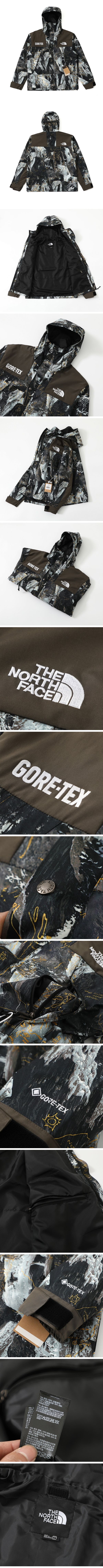 The North Face Gore-Tex Graphic Mountain Jacket ノースフェイス ゴアテックス グラフィック マウンテンジャケット ブラック