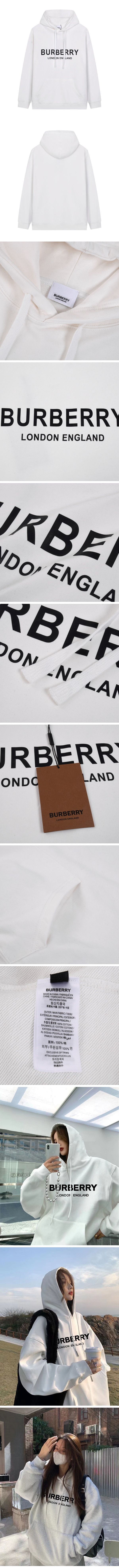 Burberry London England Sweat Parker バーバリー ロンドン イングランド スウェット パーカー ホワイト