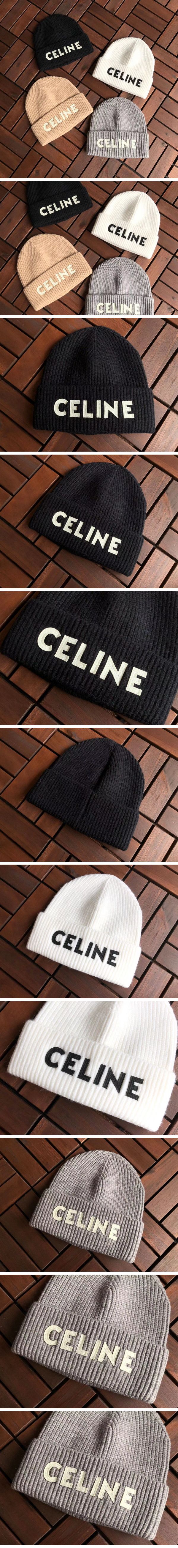 Celine Knit Beanie セリーヌ ニット ビーニー