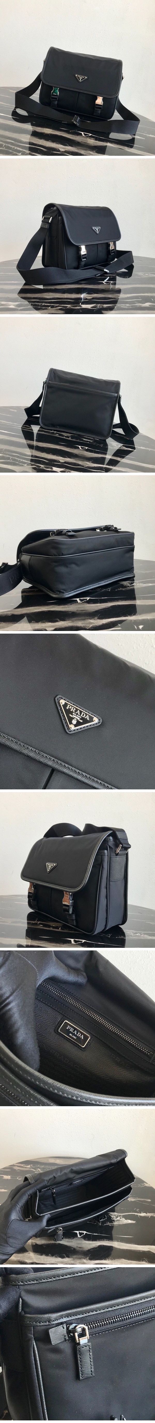 Prada Nylon Triangle Shoulder Bag 2VD769 プラダ ナイロン トライアングル ショルダーバッグ