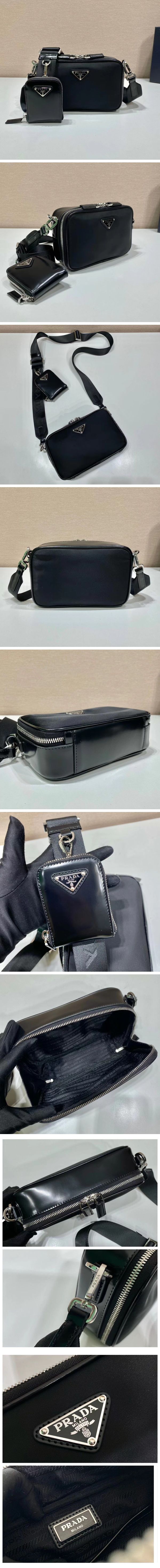 Prada Blick Saffiano Shoulder Bag 2VH070 プラダ ブリック ソフィアーノ ショルダー バッグ