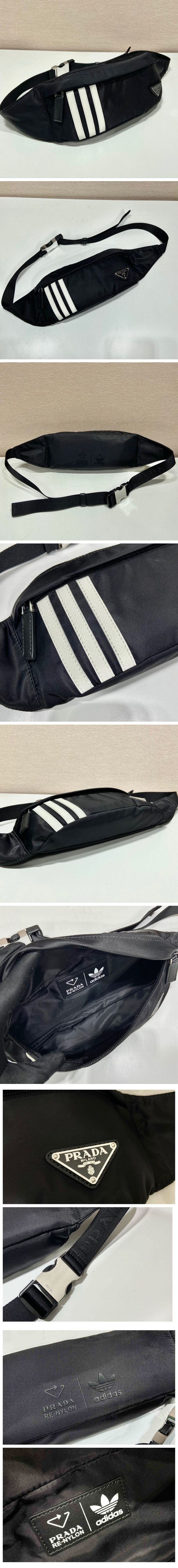 Prada x Adidas Nylon Body bag 2VL034 プラダ x アディダス ナイロン ボディーバッグ