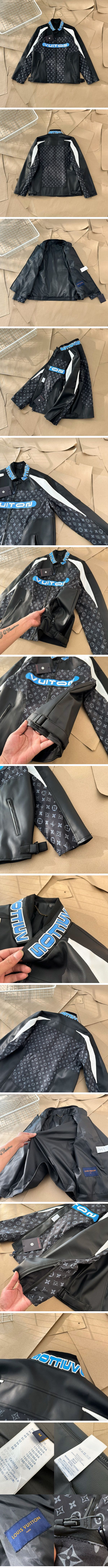 Louis Vuitton Monogram Leather Jacket ルイヴィトン モノグラム レザー ジャケット