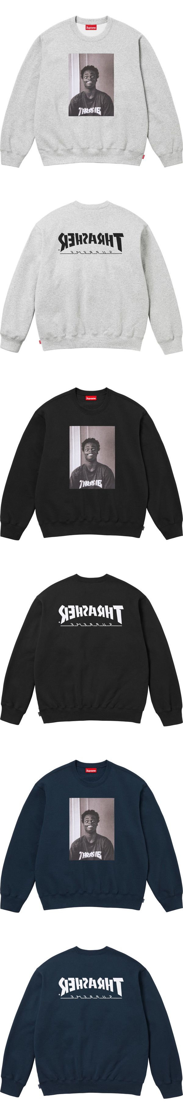 Supreme x Thrasher 24FW Crewneck Sweatshirt シュプリーム x スラッシャー 24FW クルーネック スウェットシャツ