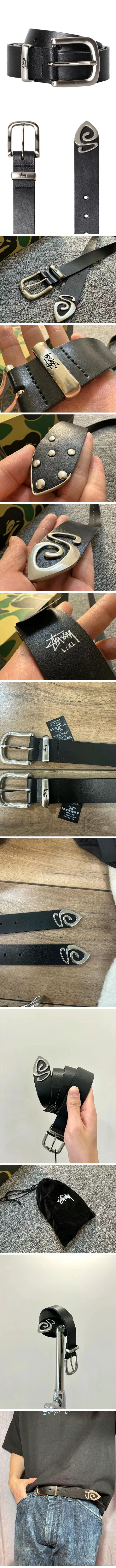 Stussy Metal S Tip Belt ステューシー メタル S チップ ベルト