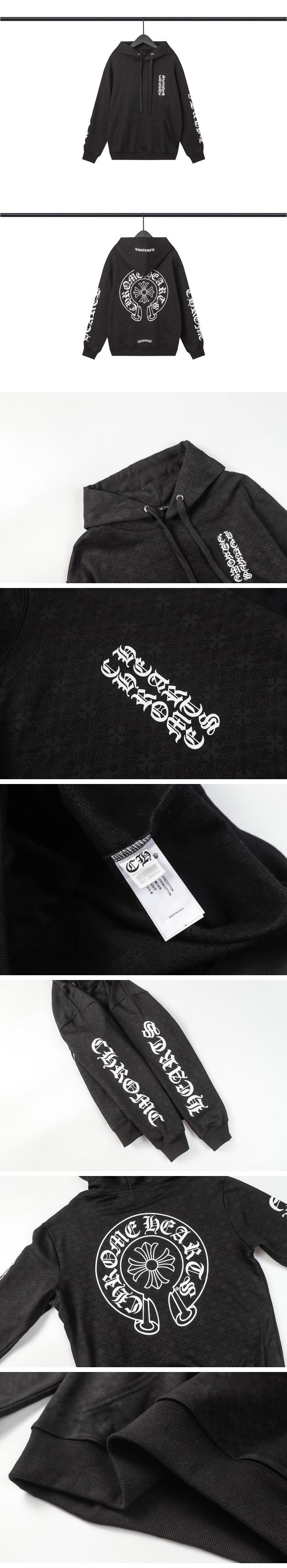 Chrome Hearts 1998 Veertical Logo Hoodie クロムハーツ 1998 バーチカル ロゴ パーカー