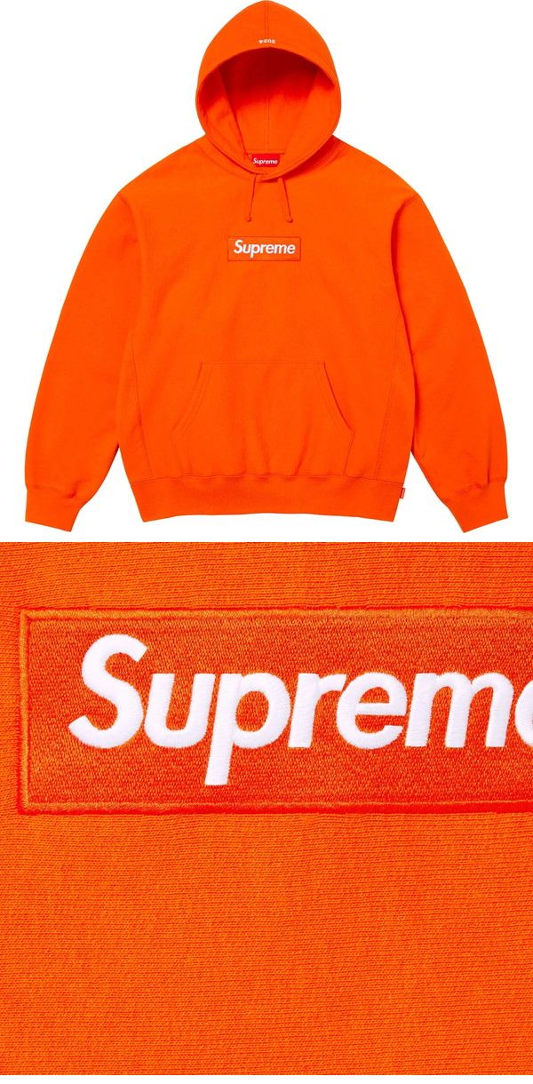 Supreme 24FW Box Logo Hooded Sweatshirt Orange シュプリーム 24FW ボックスロゴ パーカー オレンジ